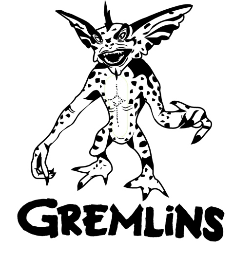 480x524 Gremlin Tattoo Design By Nmorrison
