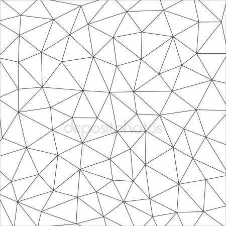 450x450 Geometric Line Hipster Seamless Pattern With Triangle, Circles