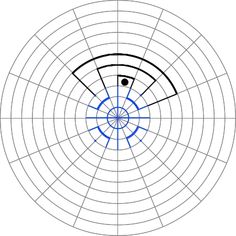 236x236 Mandala Graph Paper
