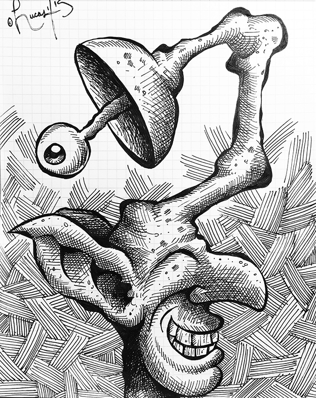 624x786 Graph Paper Doodle Johnny