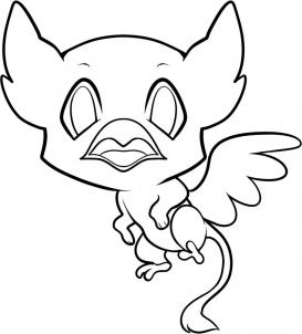 273x302 How To Draw How To Draw A Griffin For Kids