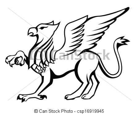 450x372 Eps Vector Of Griffin Csp16919945