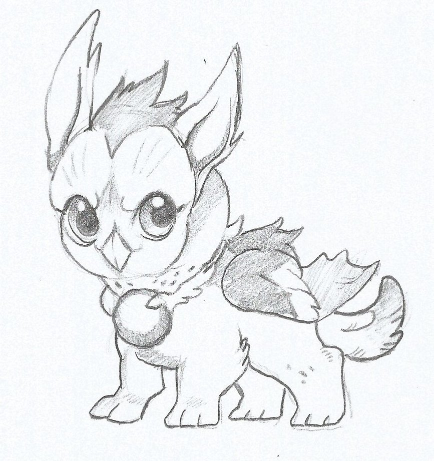 867x921 Mini Griffon Chick For Tez By Sethfire