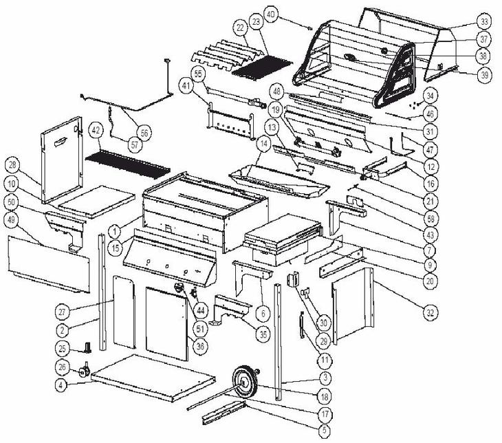 730x644 Vermont Castings Bbq Grill Vc75 B Vc0751b Vc0752b (Vc75 B Vc0751b