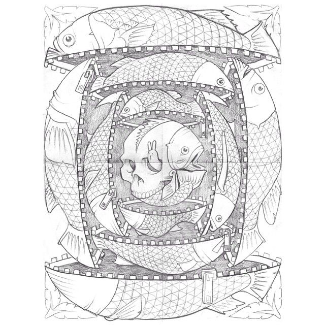 640x640 Pencil Sketch Jeremy Fish Sketches