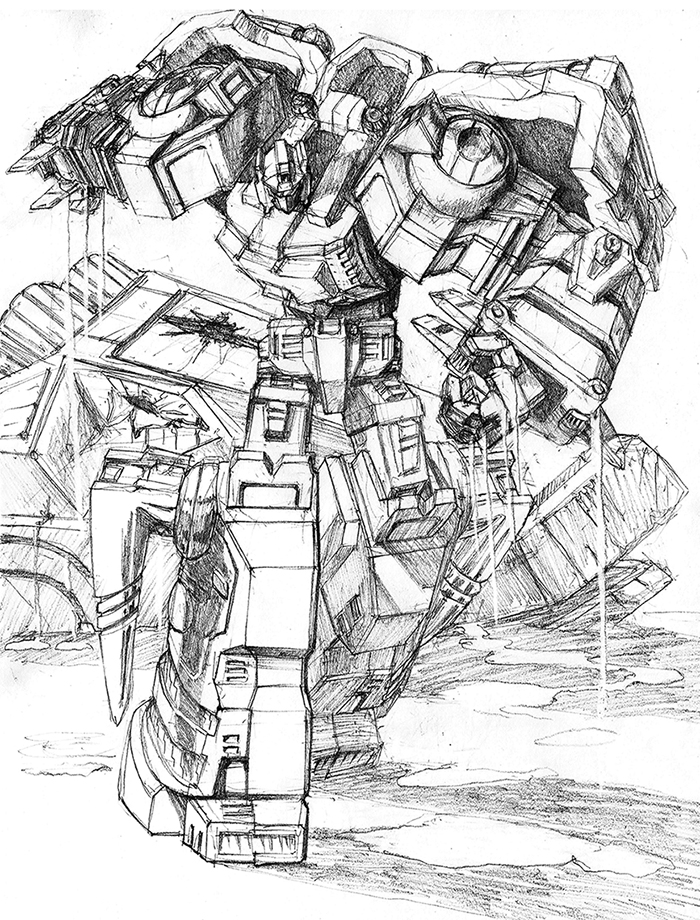 700x920 Grimlock Vs Trypticon By Tgping