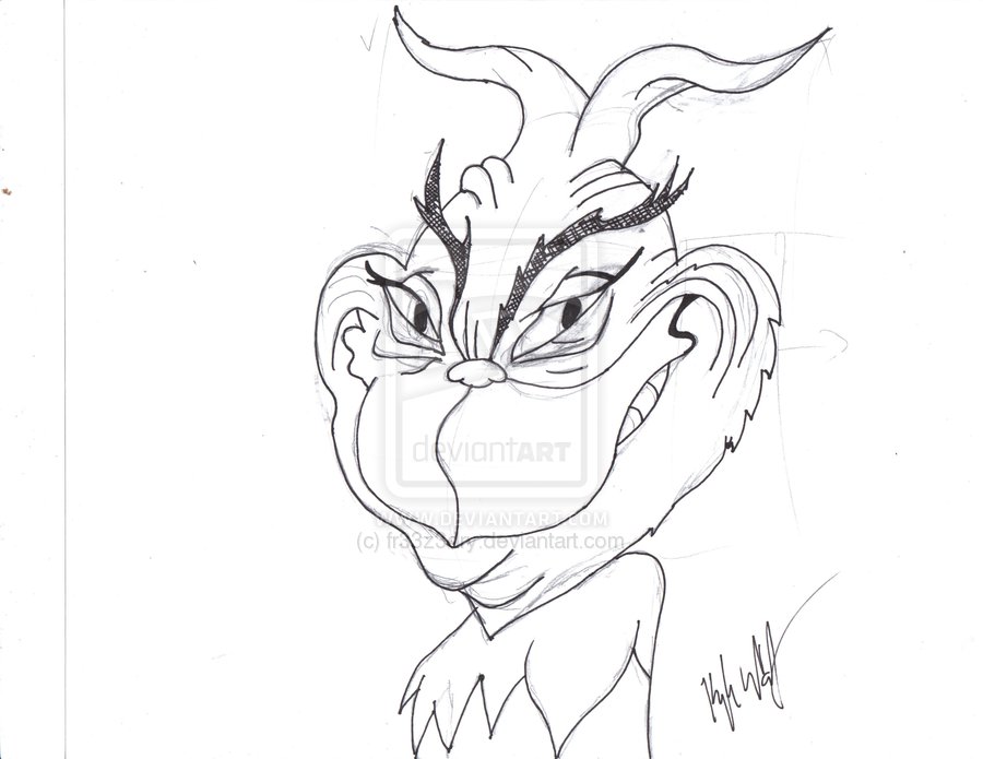 900x695 How To Draw The Grinch Pictures To Pin