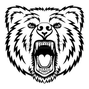 300x300 Standing Black Bear Drawing Clipart Panda Images Bdedaacdfaab Adult