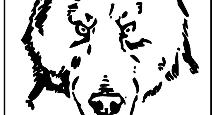 728x393 Bear Face Coloring Page Bear Face Coloring Page, How To Draw