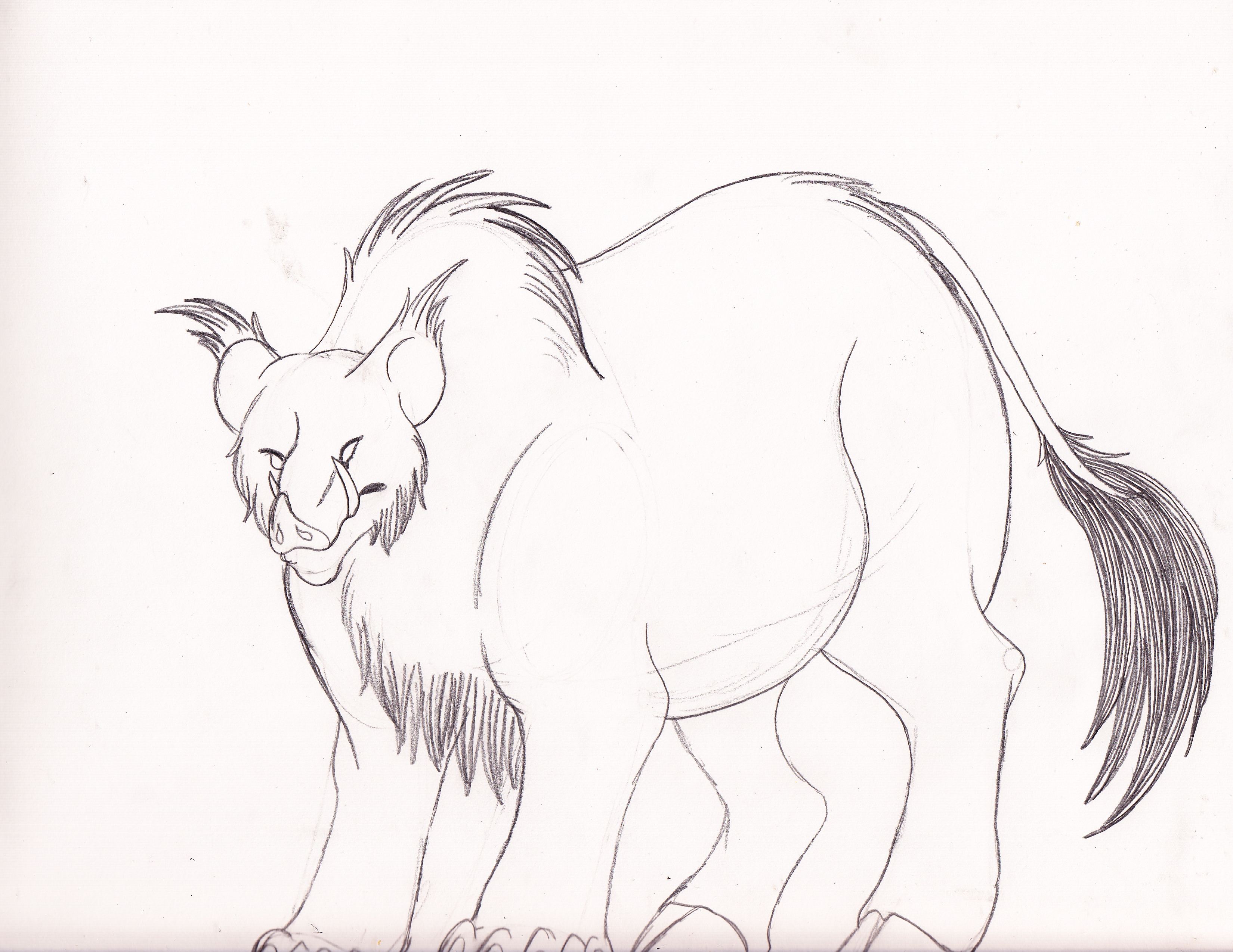 3300x2550 April Hybrids Grizzly Bearwild Boar Weasyl