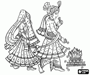 300x250 Hindu Clipart Bride And Groom