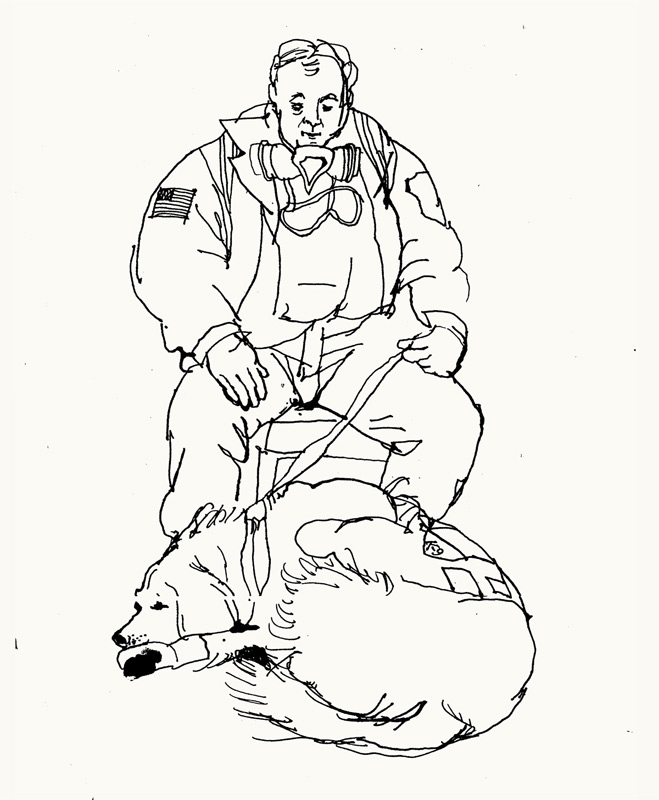 659x800 Lucinda Rogers Ground Zero Ink Line Drawing September 11 New York