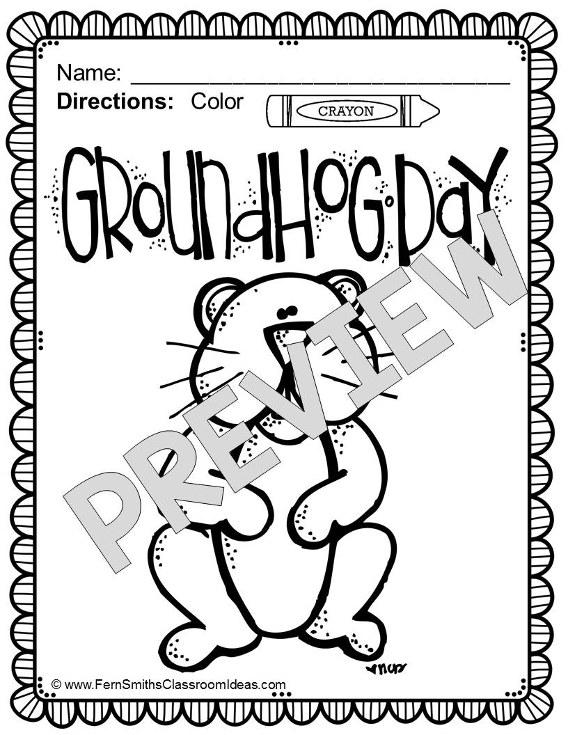 816x1056 Tuesday Teacher Tips Groundhog Day Resources And A Freebie