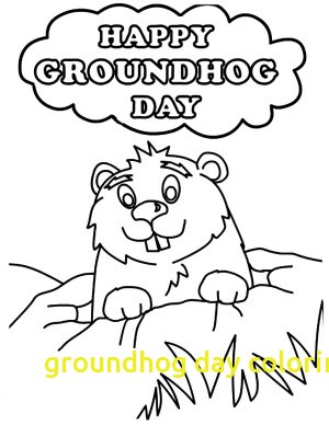 300x388 Groundhog Day Coloring Pages With Ground Hog Day Coloring Pages