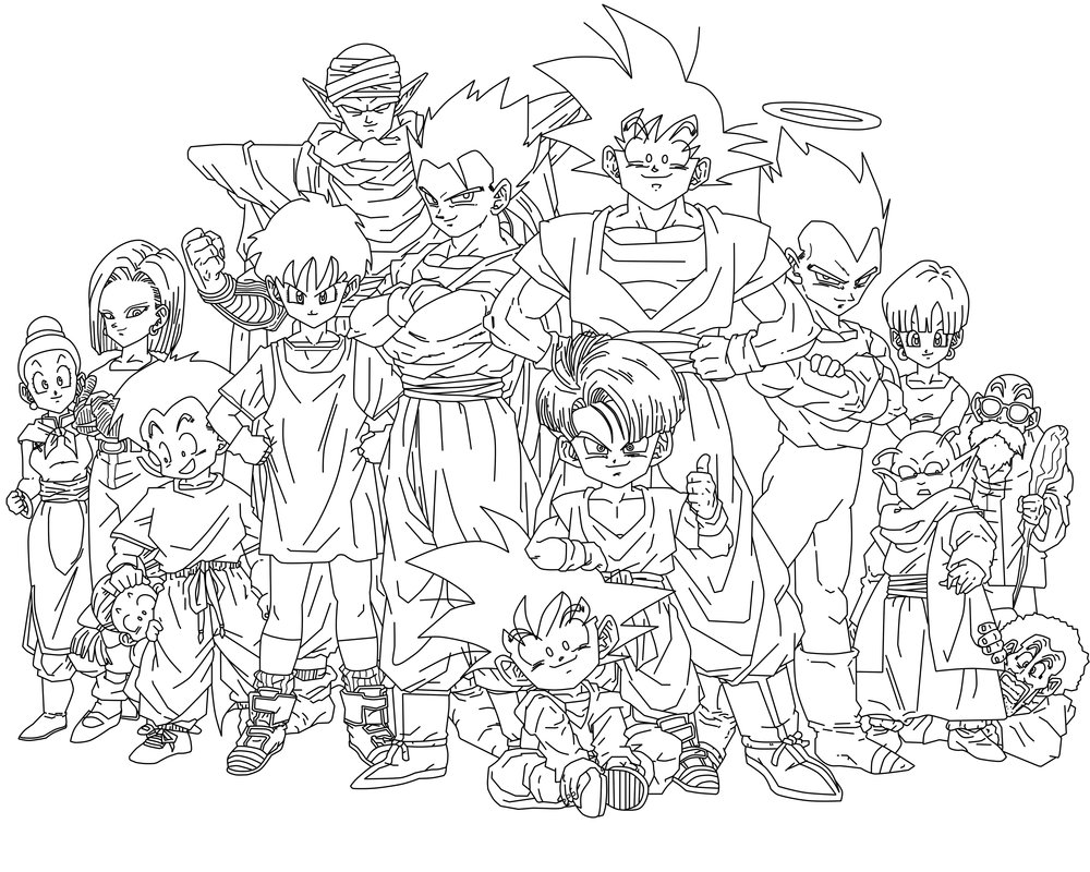 1000x800 Dbz Group By Suekumaru