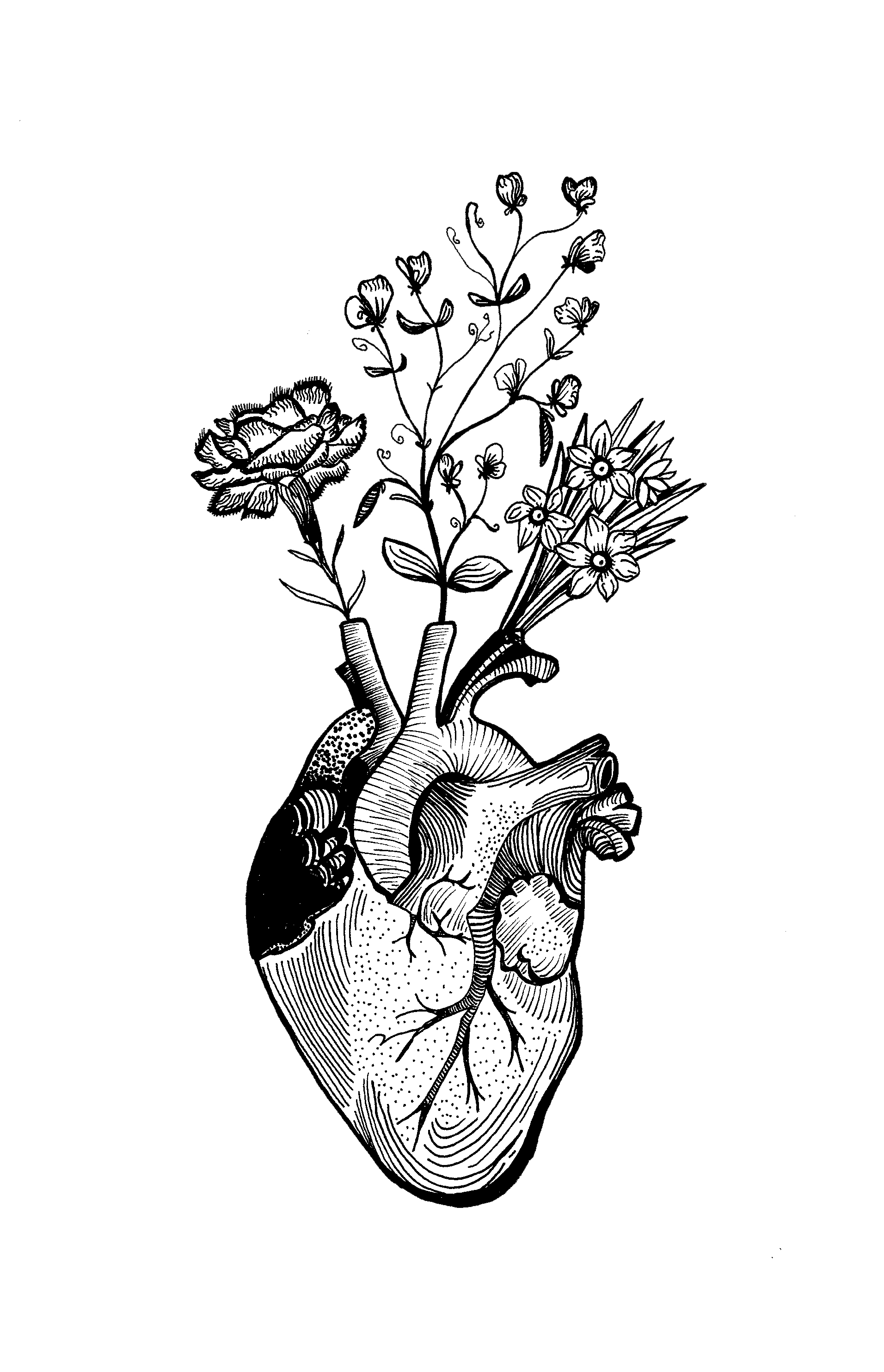 1912x2969 Growing, Linework Heart Tattoos Tattoo, Tatting