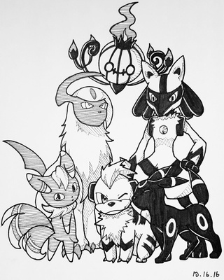 320x400 Growlithe Drawings On Paigeeworld. Pictures Of Growlithe