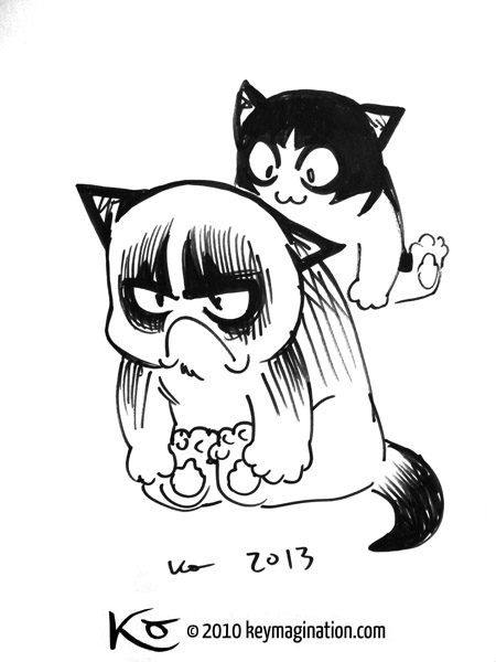450x600 Grumpy Cat 07 2013 By Keymagination