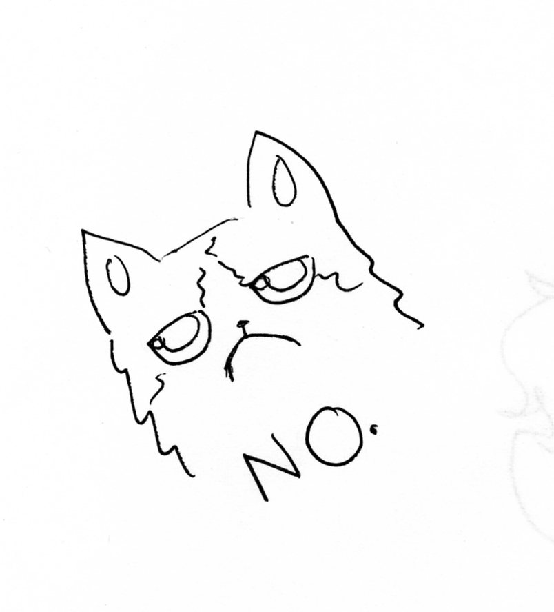 804x887 Grumpy Cat By Kanako Hosakawa