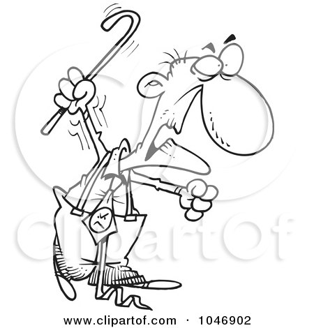 450x470 Royalty Free (Rf) Clip Art Illustration Of A Cartoon Black