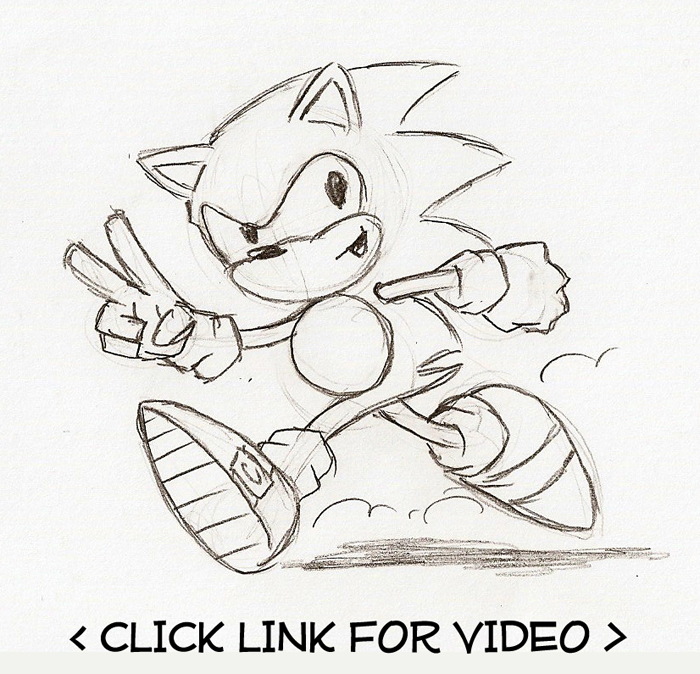 700x674 Drawing Sonic Video By Gryphon Hb