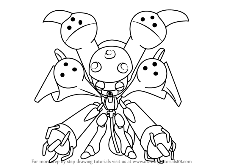 800x567 Learn How To Draw Gryphon From Medabots (Medabots) Step By Step