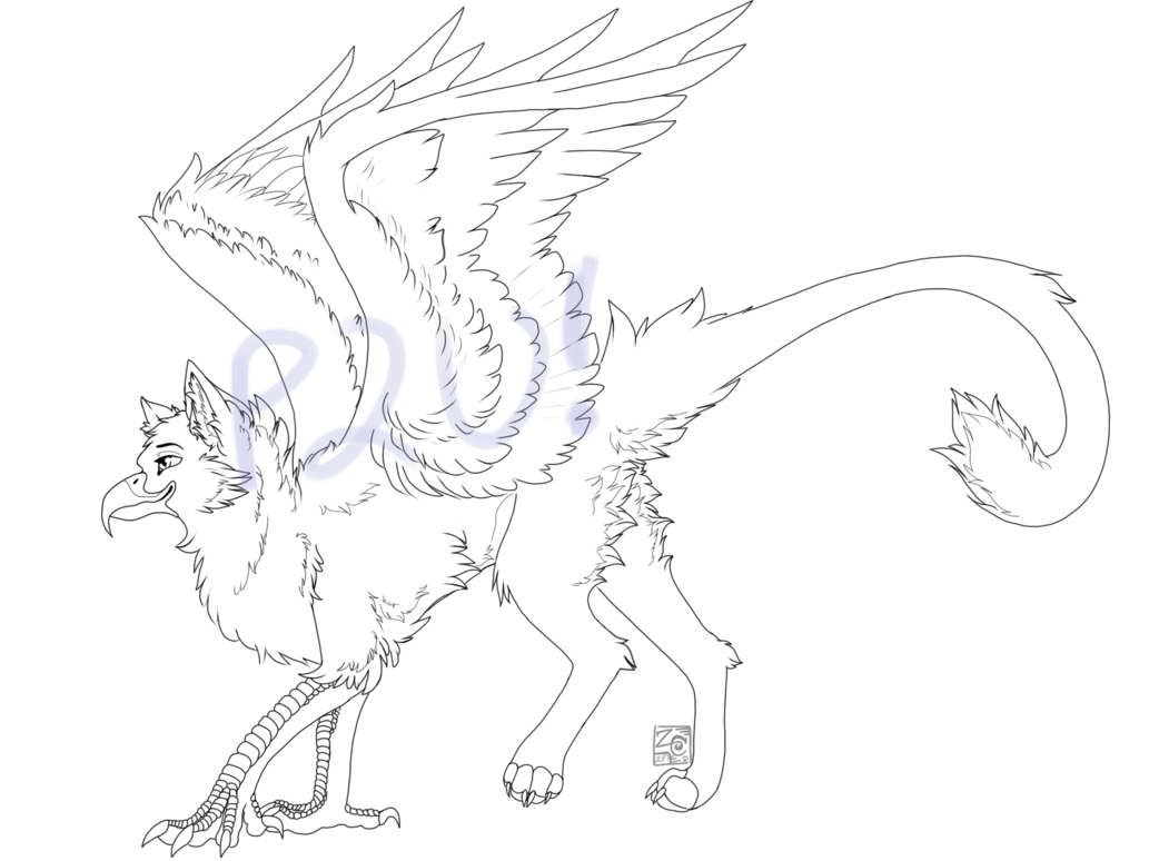 1033x774 P2u Gryphon Base! By Zaroclaw