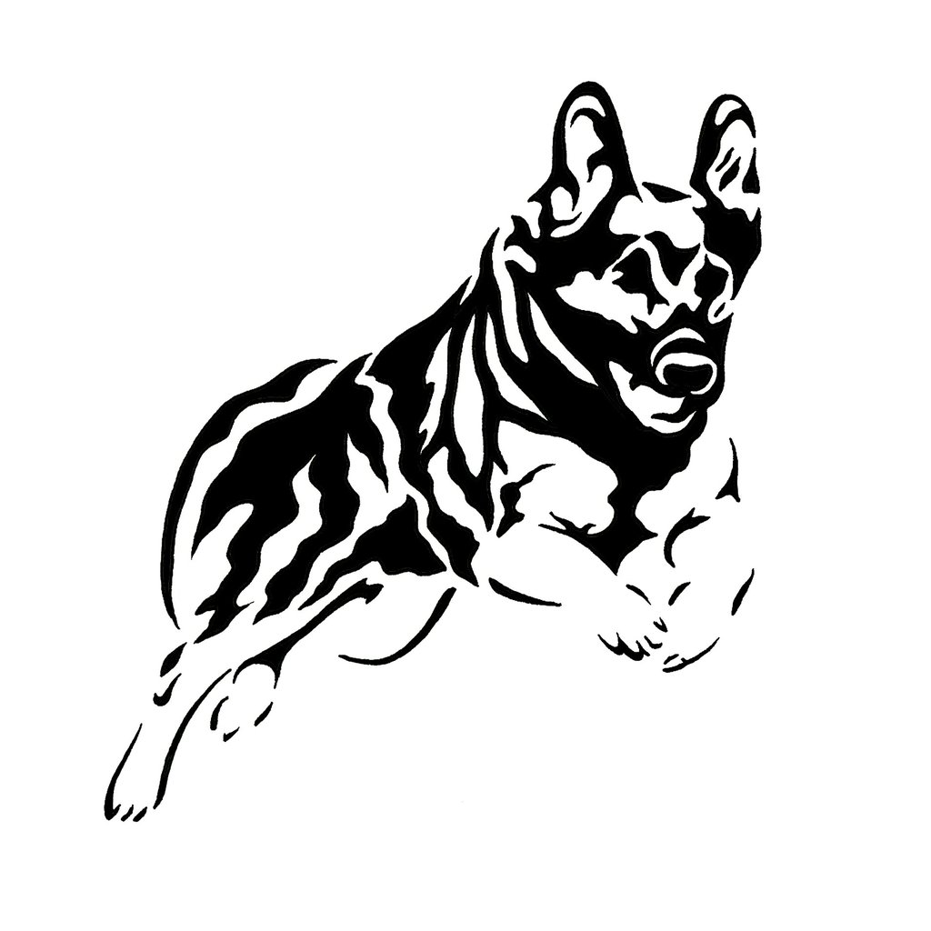 1024x1024 German Shepherd Design By Jsharts On Craft