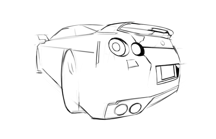 700x453 Nissan Gt R R35 Process By Darkdamage