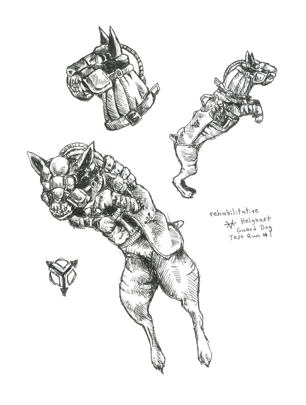 1024x1353 Helghast Guard Dog By Rehabilitative