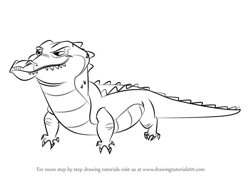 800x566 Learn How To Draw Makuu From The Lion Guard (The Lion Guard) Step