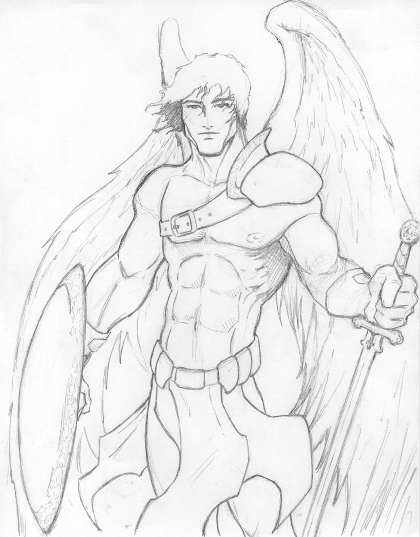 821x1050 Male Guardian Angels Guardian Angel By Pigbert Angels