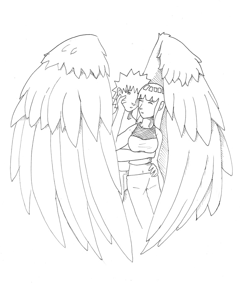 764x900 Naruhina Guardian Angel By Mattwilson83