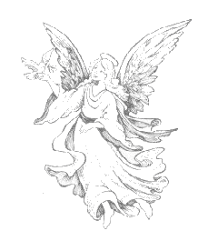 Guardian Angel Drawing at GetDrawings | Free download