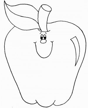 300x368 Guava Fruit Coloring Page Free Coloring Pages For Kids