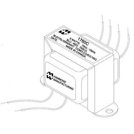 458x458 Hammond 1760c Transformer