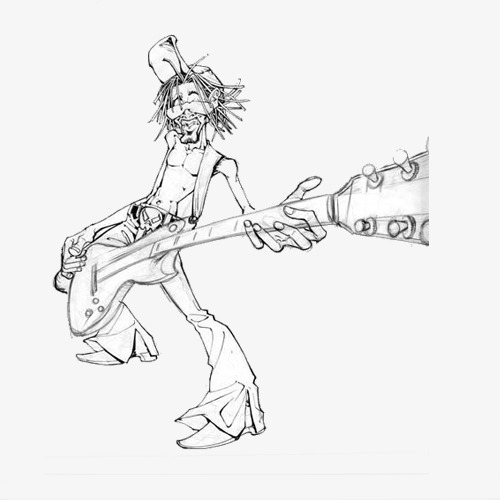 500x500 Guitar Drawing Png Images Vectors And Psd Files Free Download