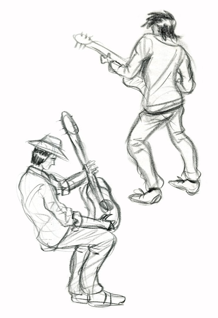 741x1077 Guitar Man Gesture By Simonarty