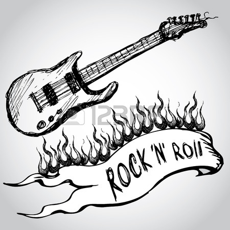 450x450 Drawing Guitar Stock Photos. Royalty Free Business Images