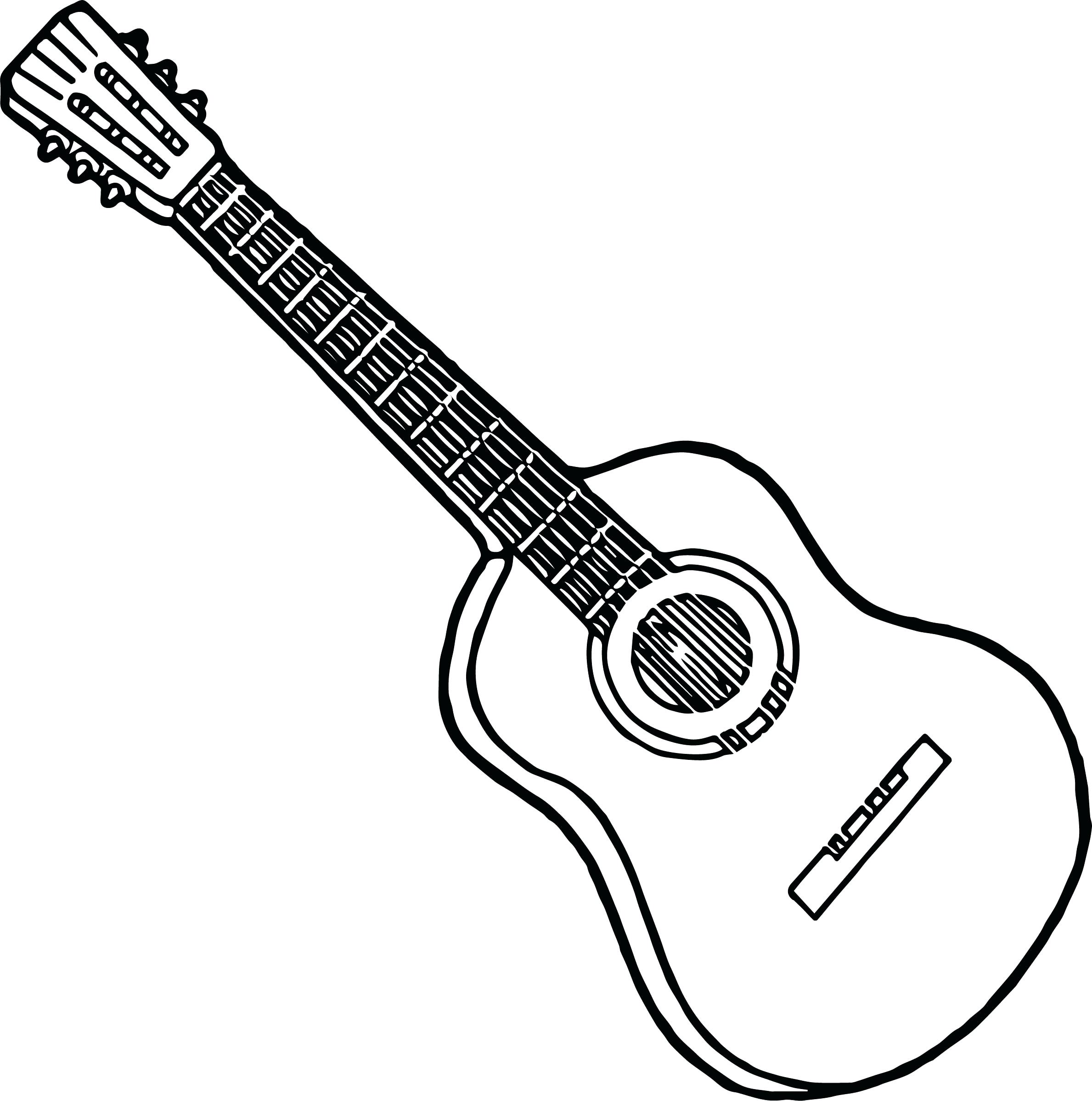 2378x2398 Coloring Guitar Coloring Pages Vector Of A Cartoon Dancing