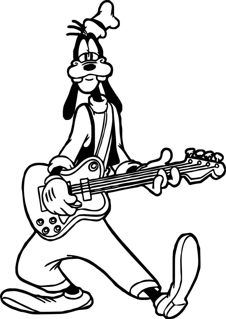 727x1024 Fresh Guitar Coloring Page With Additional Drawing Best Pages