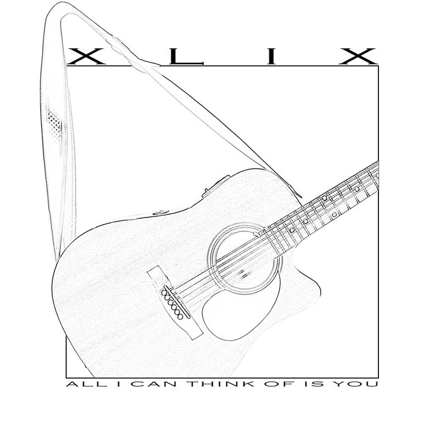 894x894 Album Art Guitar Sketch By Thefortyfifthword