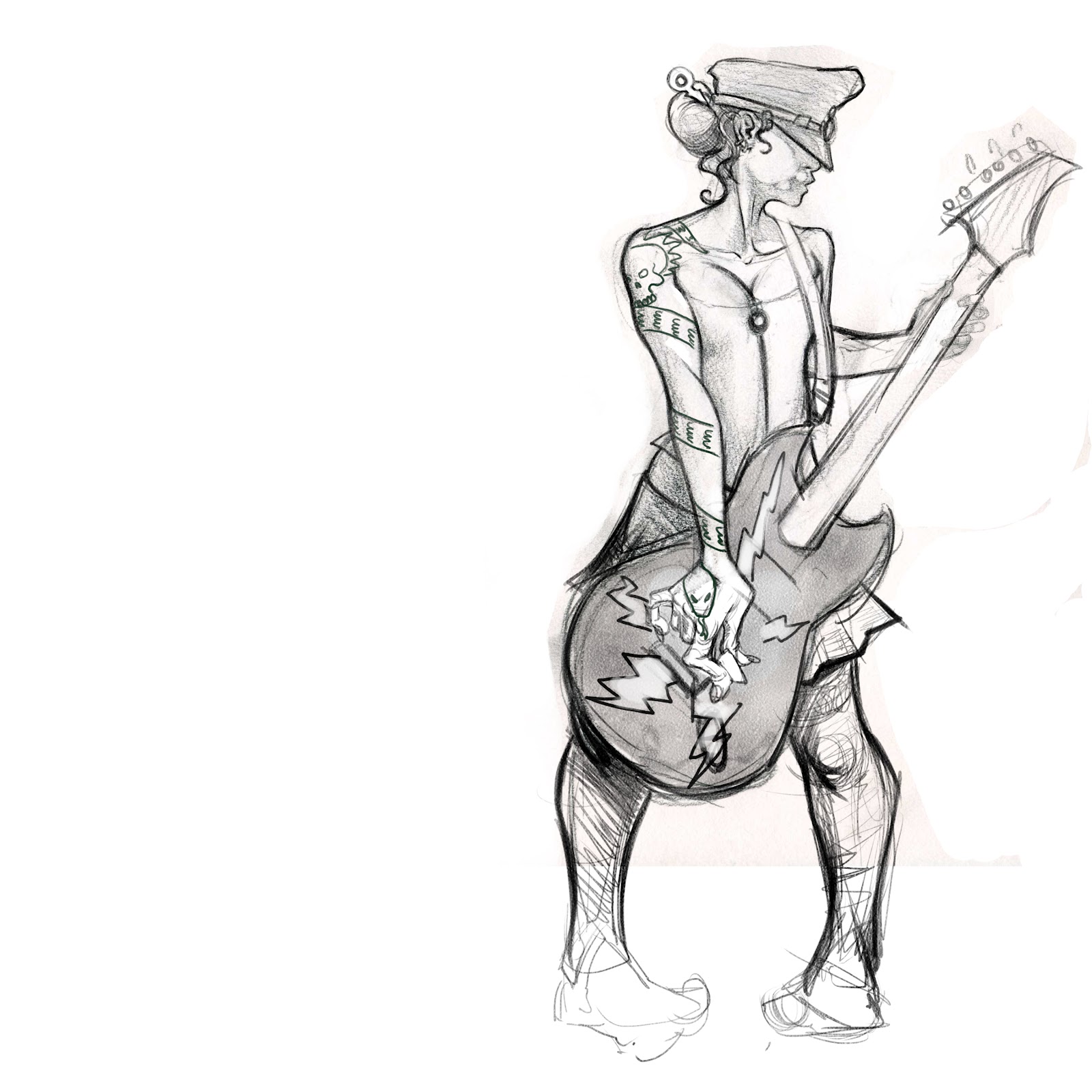 1600x1600 Nolan's Memory Palace Guitar Girl