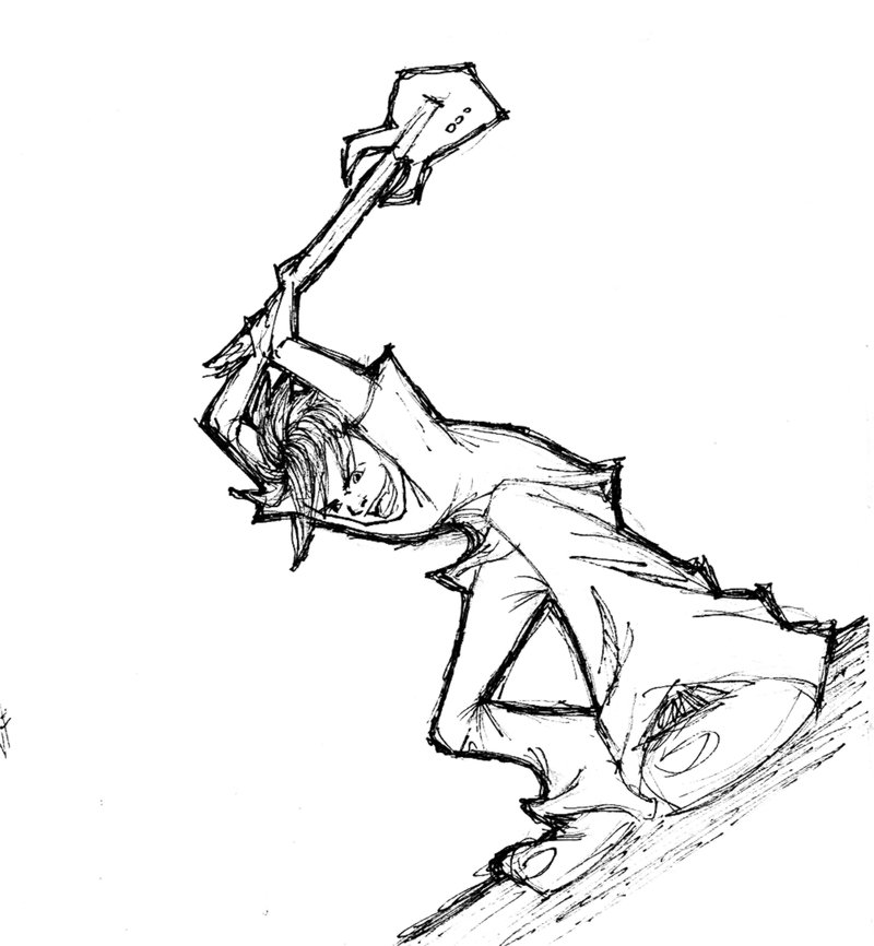 800x866 Smash Your Fucking Guitar By Mejineji