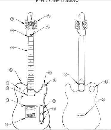 Guitar Neck Drawing at GetDrawings | Free download fender tele wiring diagram free download schematic 