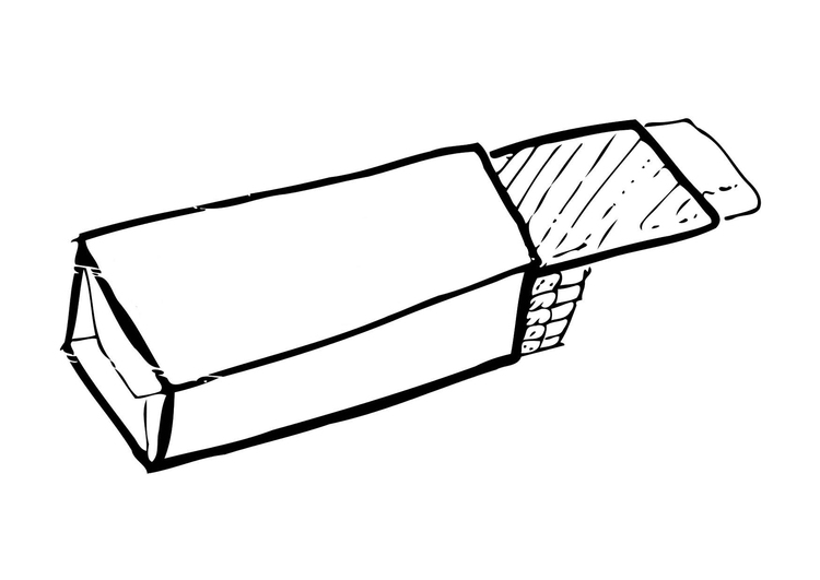 750x531 Coloring Page Chewing Gum