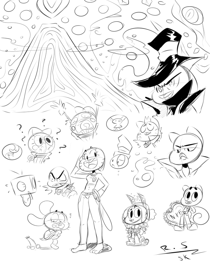 696x863 Amazing World Of Gumball Free Draw! By Raamskorgechronicle