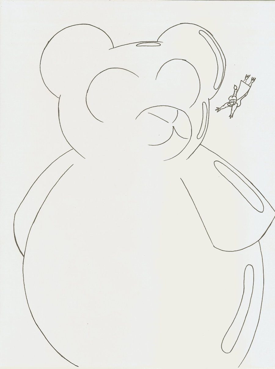 900x1206 Giant Gummy Bear Attack By Robot001