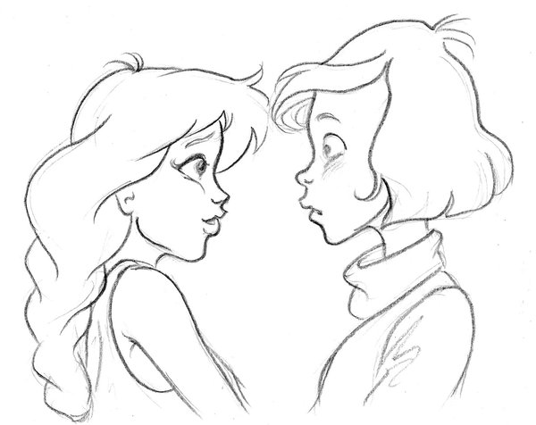 600x476 Princess Calla And Cavin Of Disney's Gummi Bears By Pookieart