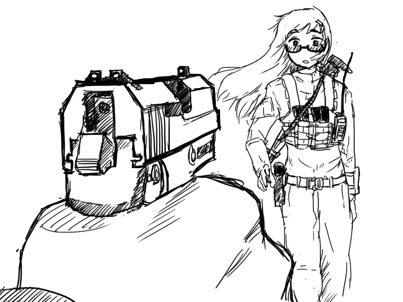 800x600 At Gun Point By Chernoshka